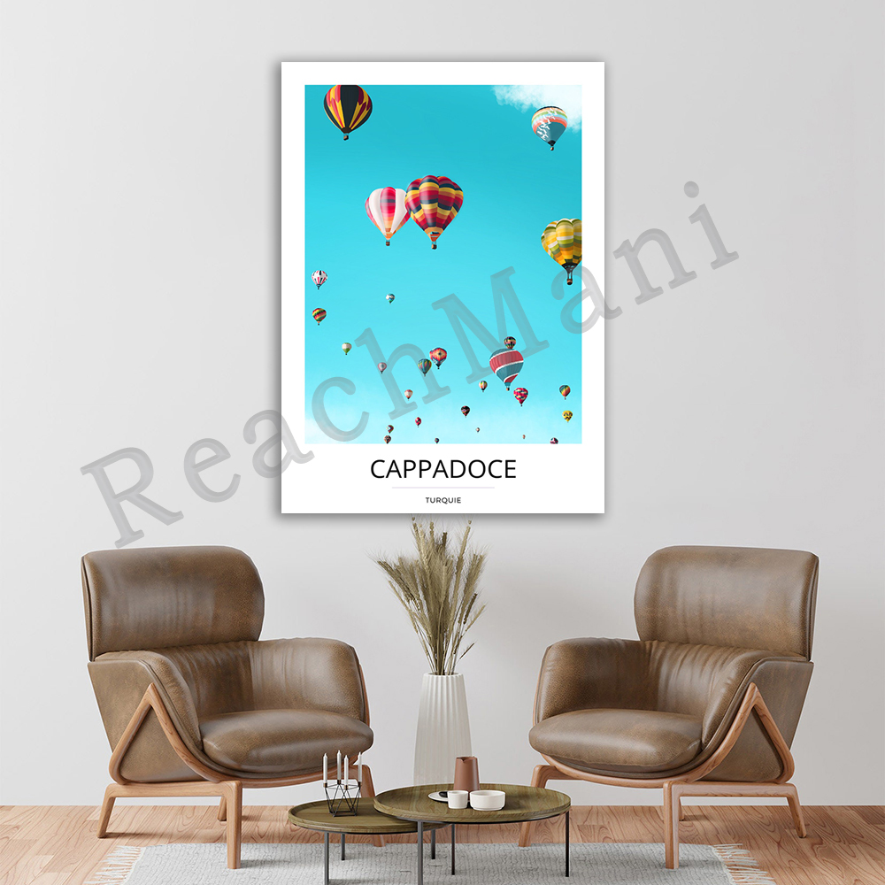 Cappadocia, poster printing, t - đánh giá và giá Interior Design Illustrated