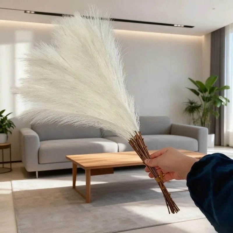 Faux Pampas Grass Bundle Fluff - đánh giá và giá Dried Pampas Bundle