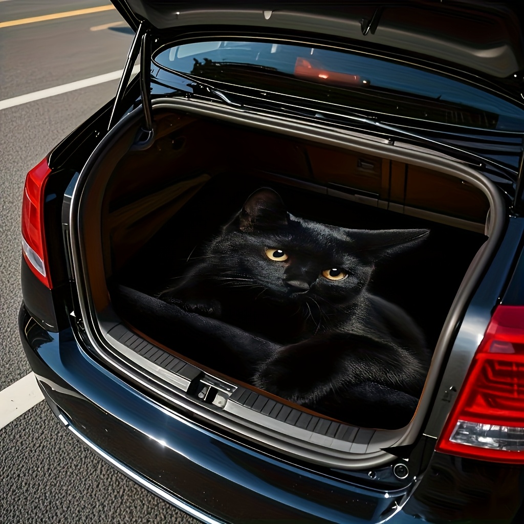 1pc Car Trunk Mat, 2D Graphic  - đánh giá và giá Interior Design Graphic Design
