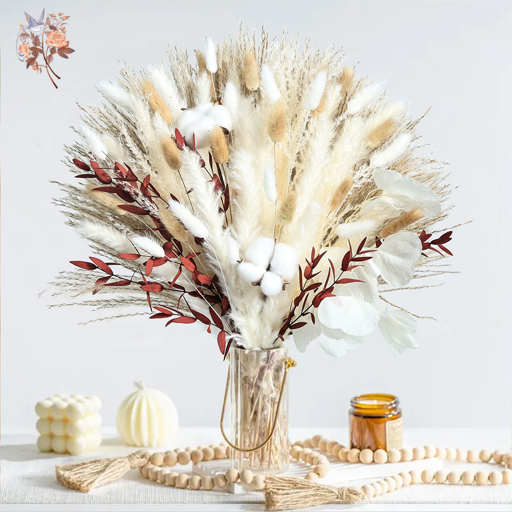 70pcs Dried Pampas Flowers Bou - đánh giá và giá Dried Pampas Bundle