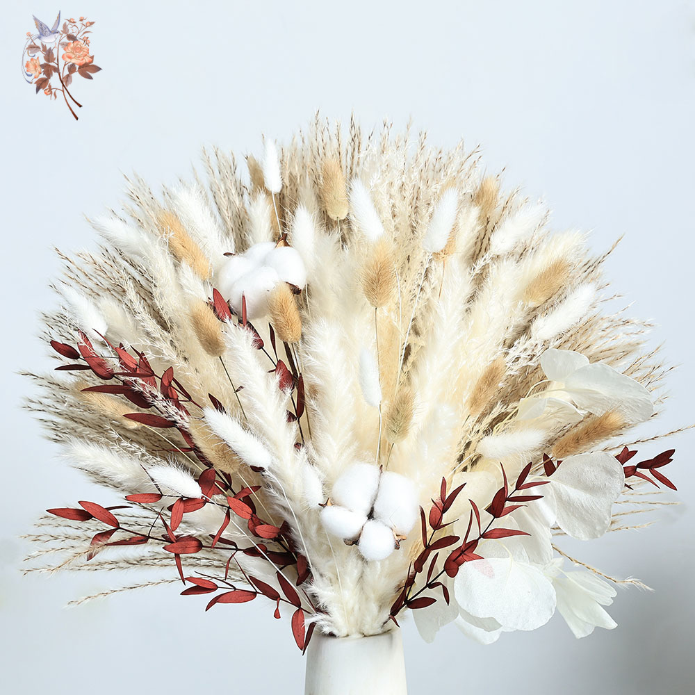 70pcs Dried Pampas Flowers Bou - đánh giá và giá Dried Pampas Bundle