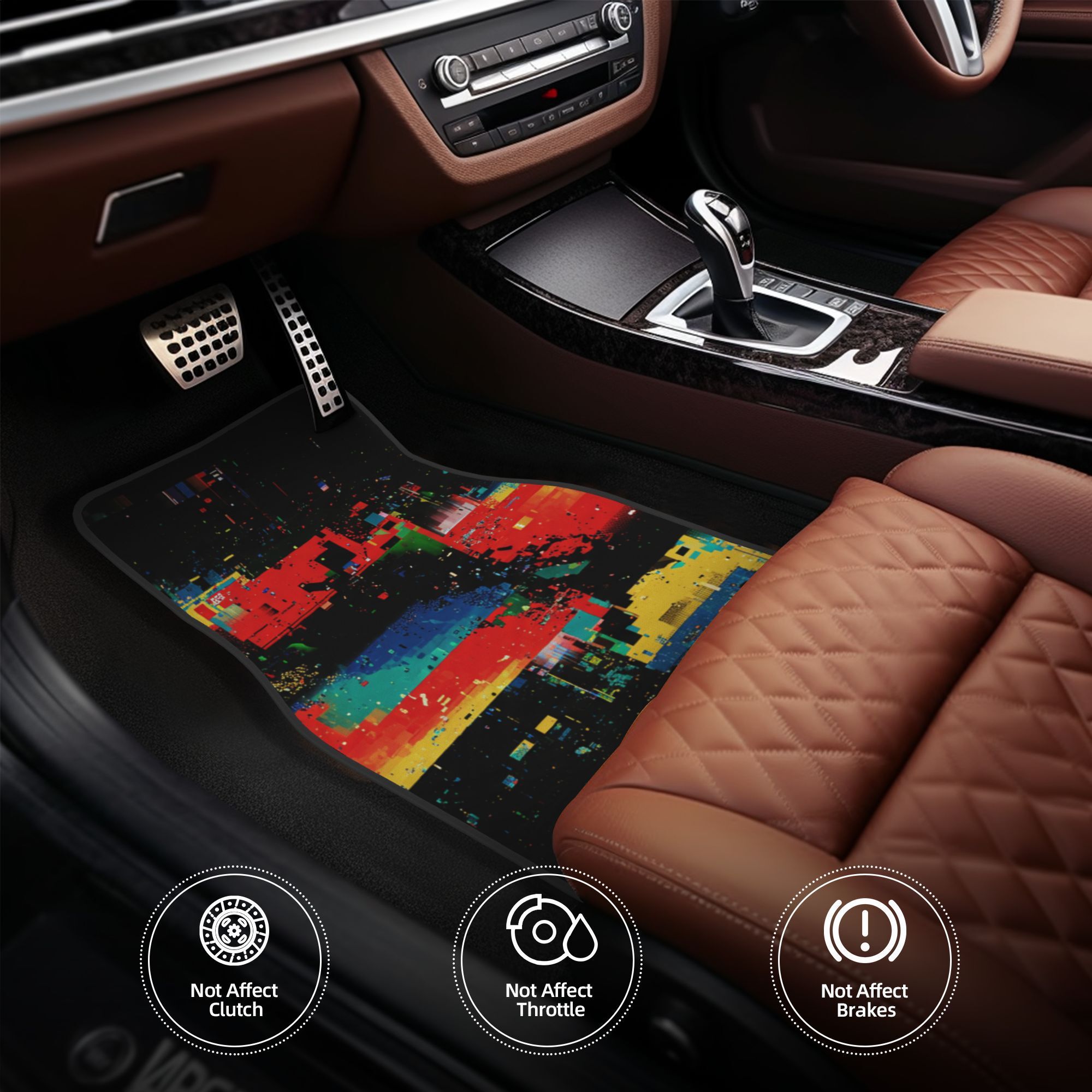4pcs Fashionable Car Mats, Pri - đánh giá và giá Interior Design Graphic Design