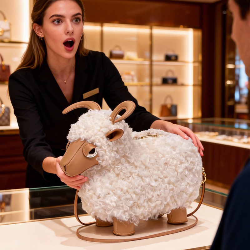 New Fashion Design Cute Sheep  - đánh giá và giá Interior Design High End