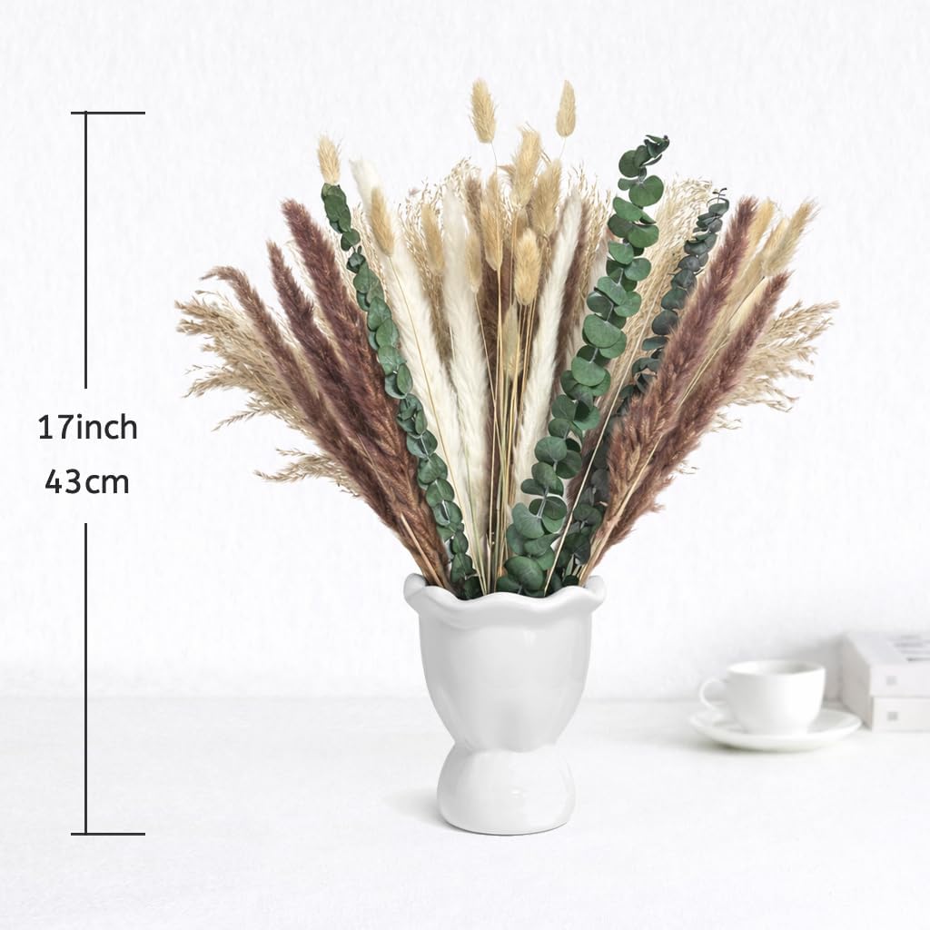 65Pcs DIY Natural Dried Flower - đánh giá và giá Dried Pampas Bundle